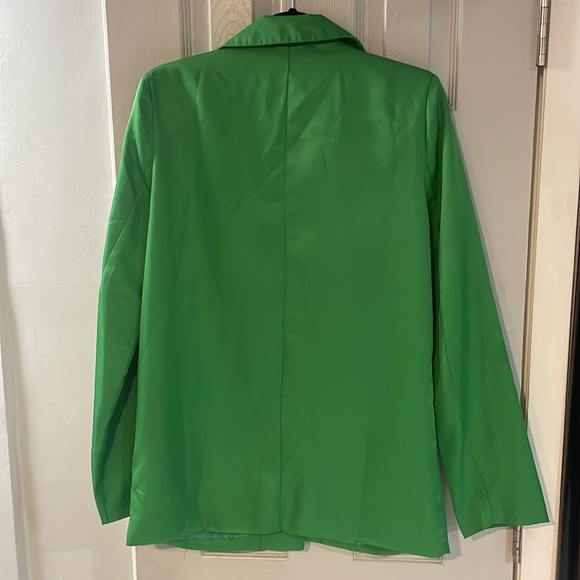 Missguided, green blazer, size small - Picture 6 of 7
